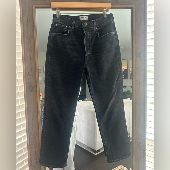 AGOLDE Riley High Rise Straight Crop Jeans - Picture 7 of 8